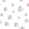70Pcs Acrylic Bead Caps OACR-FS0002-40-3