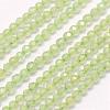 Natural Prehnite Beads Strands G-F509-30-2mm-1