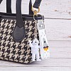 3Pcs Astronaut Keychain Cute Space Keychain for Backpack Wallet Car Keychain Decoration Children's Space Party Favors JX317C-6