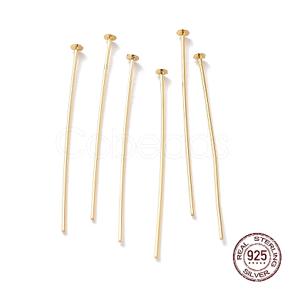 925 Sterling Silver Flat Head Pins STER-M117-03B-G-1