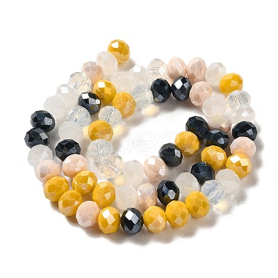 Glass Beads Strands EGLA-A034-M10mm-38-1