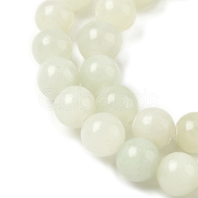 Natural Xiuyan Jade Beads Strands G-Z085-A01-6mm-1
