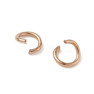 304 Stainless Steel Open Jump Rings STAS-Z150-01B-RG-1