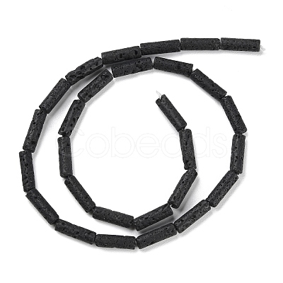Natural Lava Rock Beads Strands G-M401-C01-1