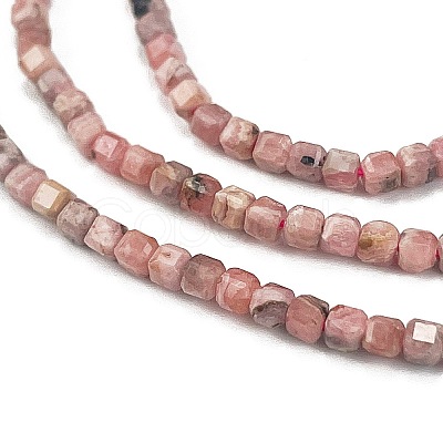 Natural Argentina Rhodonite Beads Strands G-Z057-A01-01-1