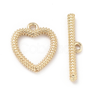 Rack Plating Brass Toggle Clasps KK-E034-07LG-1