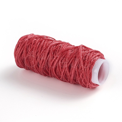 Waxed Polyester Cord YC-WH0007-03B-03-1