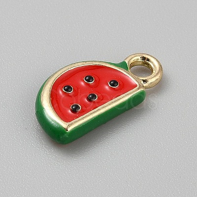 Alloy Enamel Pendants FIND-CJC0024-48I-1