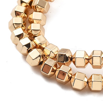 Synthetic Non-magnetic Hematite Beads Strands G-M095-E01-01KCG-1