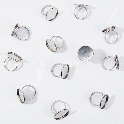 DIY Finger Rings Making Kits DIY-UN0001-18P-1