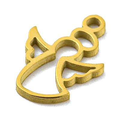 Laser Cut 304 Stainless Steel Charms STAS-G323-04G-1