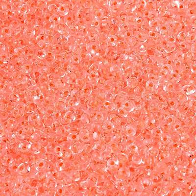 8/0 Inside Colours Transparent Glass Seed Beads X1-SEED-T007-06H-1