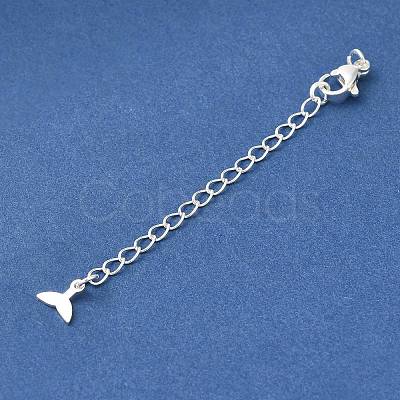 Brass Lobster Claw Clasps KK-K388-60S-1