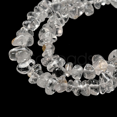 Natural Quartz Crystal Chip Beads Strands G-M205-01A-1