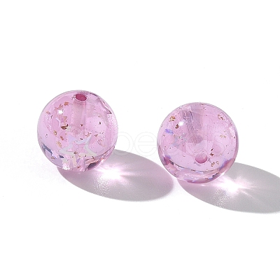 Luminous Transparent Resin Beads RESI-F073-03D-1