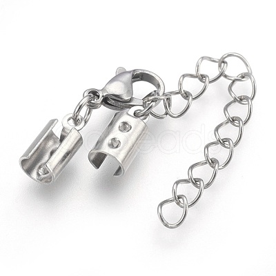 Tarnish Resistant 304 Stainless Steel Chain Extender STAS-P207-01P-D-1
