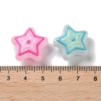 Glass Imitation Jade Beads Strands GLAA-L047-05F-1