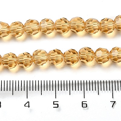 Transparent Glass Beads EGLA-A035-T6mm-D17-1