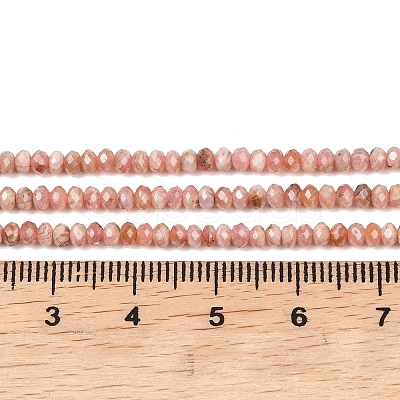 Natural Argentina Rhodonite Beads Strands G-B175-A18-2x3mm-1