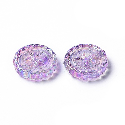 Transparent Acrylic Beads X-TACR-K004-03-1