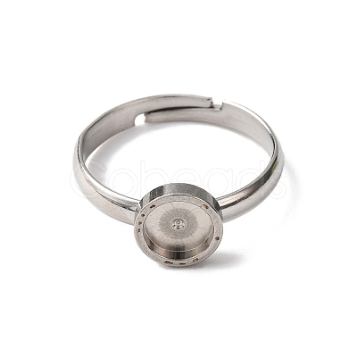 304 Stainless Steel Adjustable Ring Components STAS-B098-02B-P-1