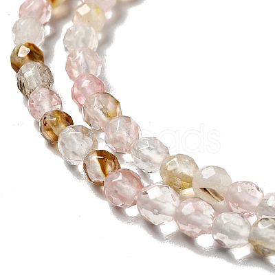 Cherry Quartz Glass Beads Strands G-P476-01A-01-1