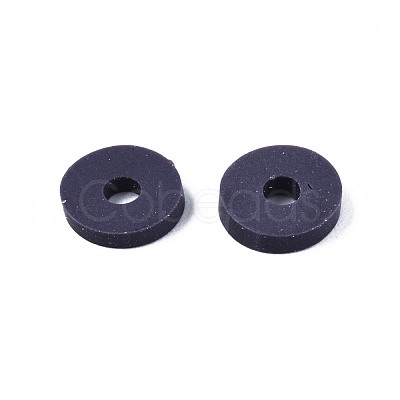 Handmade Polymer Clay Beads X-CLAY-Q251-6.0mm-M1-1