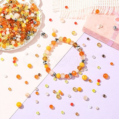 1000Pcs Glass Beads GLAA-CJC0001-24C-1