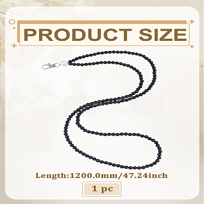 1Pc Plastic Imitation Pearl Beaded Dress Helpers DIY-LP0004-10B-1