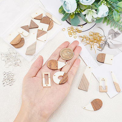 Earring Making Kits RESI-OC0001-25-1