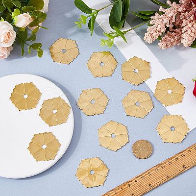 12Pcs Brass Handle Washers DIY-FH0010-54B-C-1