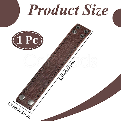 Cowhide Cord Bracelets BJEW-WH20003-12A-01-1
