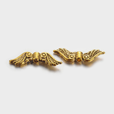 Tibetan Style Alloy Beads TIBEB-LF10271YKG-AG-LF-1