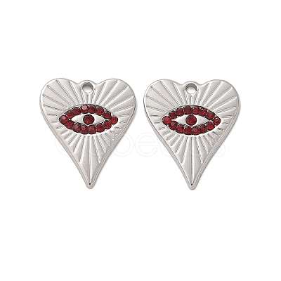 304 Stainless Steel Pendants STAS-L022-109P-03-1
