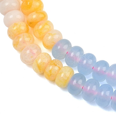 Natural White Jade Beads Strands G-NH0006-A15-01-1