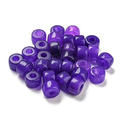 Natural White Jade Dyed Beads G-G003-A06-02-1