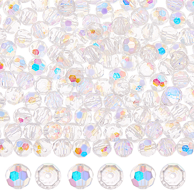 Electroplate Glass Beads EGLA-BBC0001-03B-1