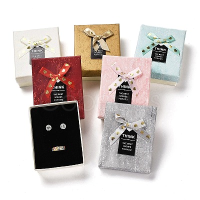 Cardboard Jewelry Set Boxes AJEW-Z017-02-1