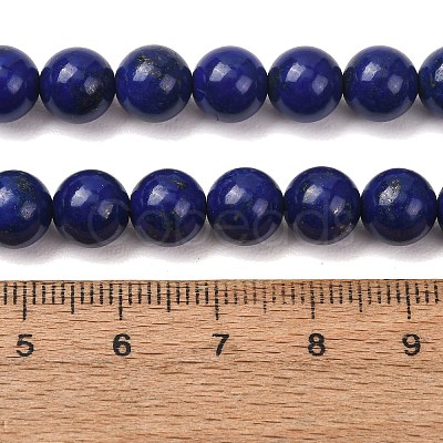 Natural Lapis Lazuli Beads Strands GG-CBA59DD-C03-8mm-1