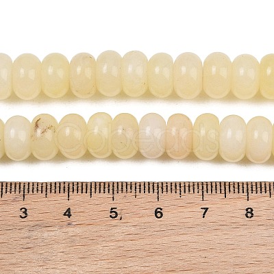 Dyed Natural White Jade Beads Strands G-G107-A45-01-1