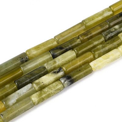 Natural Xiuyan Jade Beads Strands G-T141-73-1