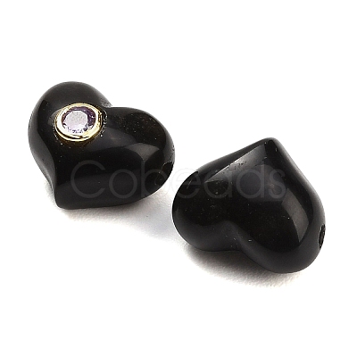 Natural Obsidian Beads GG-CBACC2B-03A-1