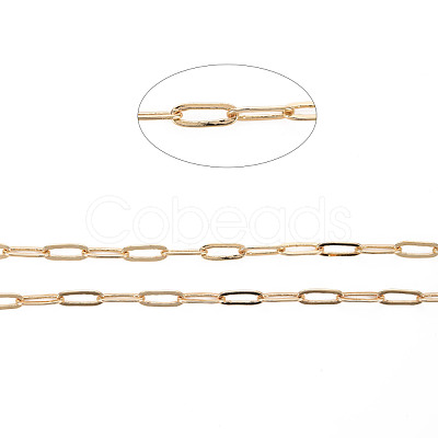 Brass Paperclip Chains CHC-S012-104-1