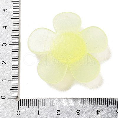 Opaque Resin Pendants FIND-M035-02E-1