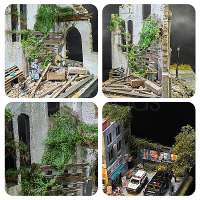Resin Simulation Root Vine Vegetation Model DIY-WH20053-65D-1