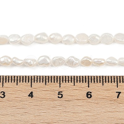 Natural Cultured Freshwater Pearl Beads Strands PEAR-P064-20E-02C-1