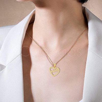 5Pcs 5 Style Brass Micro Pave Clear Cubic Zirconia Pendants ZIRC-YW0001-24-1