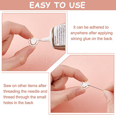Acrylic Sew on Rhinestones GACR-GA0001-04-1