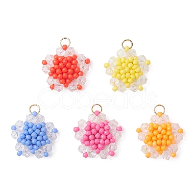 Glass Pendans PALLOY-MZ01226-1