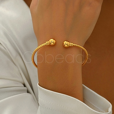 Elegant Stainless Steel Cuff Bangles QC8972-1-1